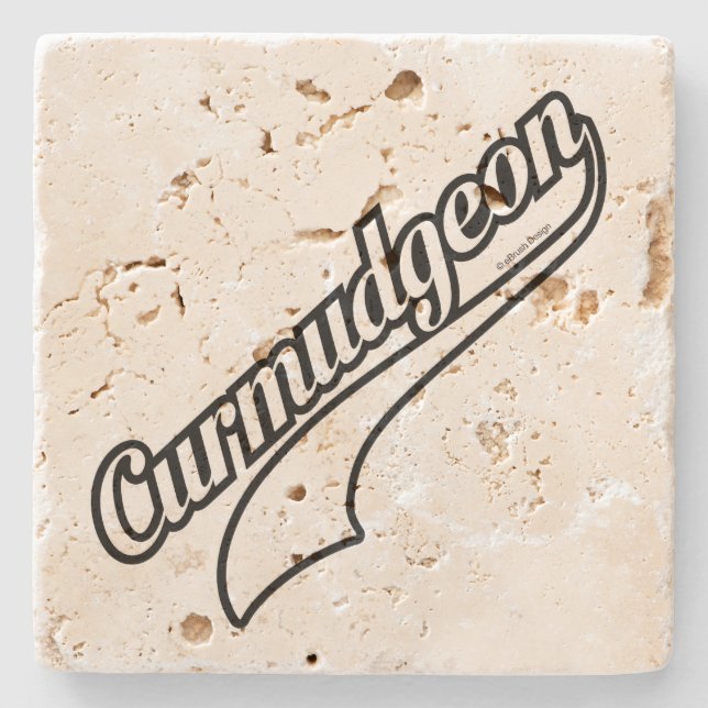 Posavasos De Piedra Curmudgeon (Anverso)