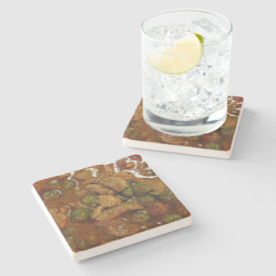 Posavasos De Piedra Curry Tailandés Panang [พะแนง] ... Comida Callejer