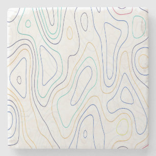 Posavasos De Piedra Curvas