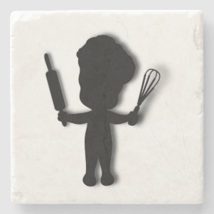 Posavasos De Piedra Cute Baker