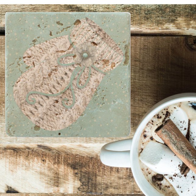 Posavasos De Piedra Cuto traje de nieve de invierno rústico de inviern (Subido por el creador)