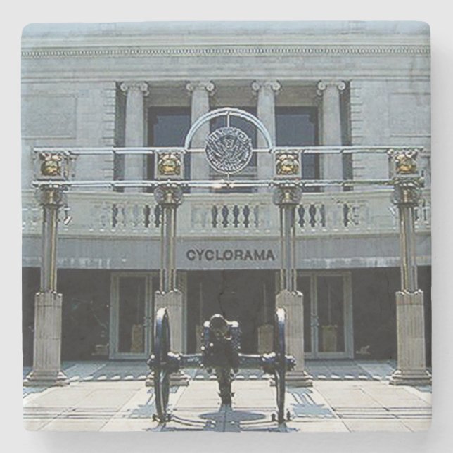 Posavasos De Piedra Cyclorama Atlanta, Cyclorama Atlanta (Anverso)
