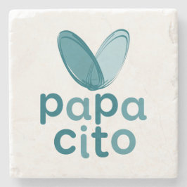 Posavasos De Piedra Daddy with a big heart