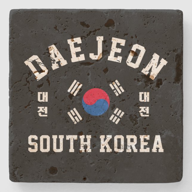 Posavasos De Piedra Daejeon Corea del Sur  (Anverso)