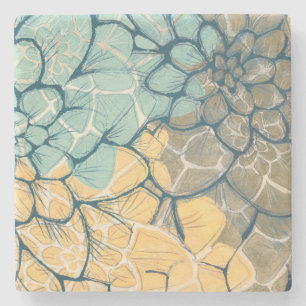 Posavasos De Piedra Dahlia Danza I
