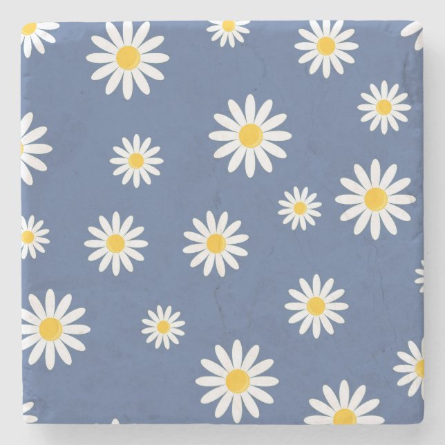 Posavasos De Piedra Daisy Meadows Blue (Anverso)