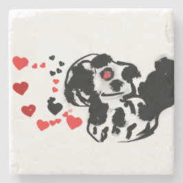 Posavasos De Piedra Dalmacia envió amor