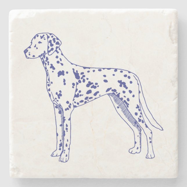 Posavasos De Piedra Dalmatiner (Anverso)