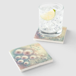 Posavasos De Piedra Dandelion Blowball & Cita