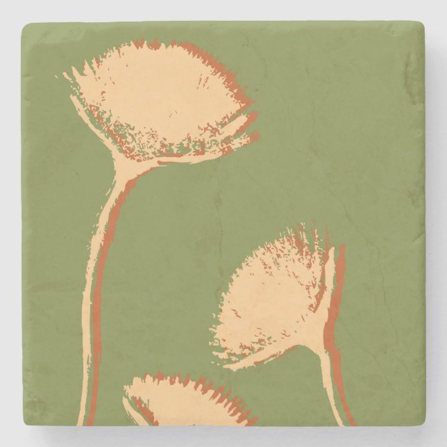 Posavasos De Piedra Dandelion Pop (Anverso)