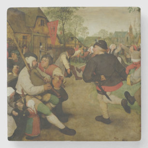 Posavasos De Piedra Danza campesina, 1568