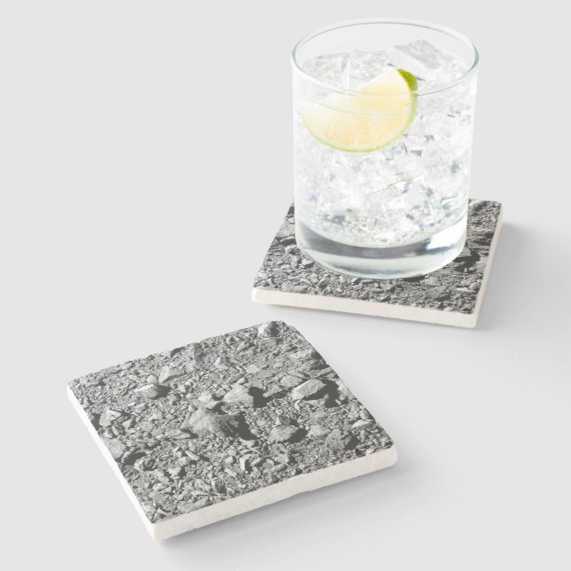 Posavasos De Piedra DART Dimorfo Asteroide Moonlet Surface (Lateral)