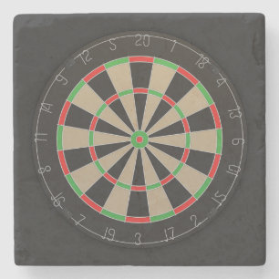Posavasos De Piedra Dartboard Lover