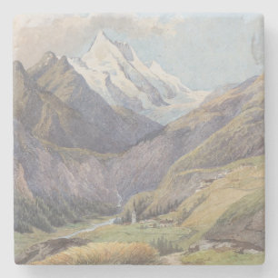 Posavasos De Piedra Das Mölltal mit dem Großglockner - Carl Lafite
