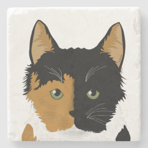 Posavasos de Piedra de Gato Calico