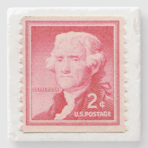 Posavasos de piedra de sello postal de Estados Uni