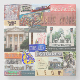 Posavasos De Piedra Decatur de las tiras, Decatur, Decatur de la tosta