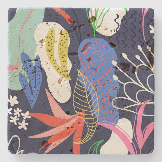 Posavasos De Piedra Decoración maravillosa (Anverso)