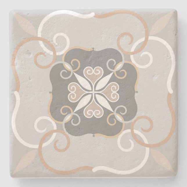 Posavasos De Piedra Decorativo (Anverso)