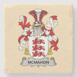 Posavasos de Piedra del Escudo de Armas de la Fami