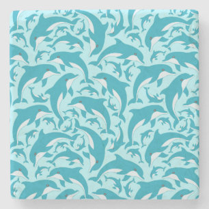 Posavasos De Piedra Delfines Cute