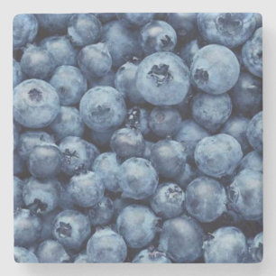 Posavasos De Piedra Delicious Blueberries