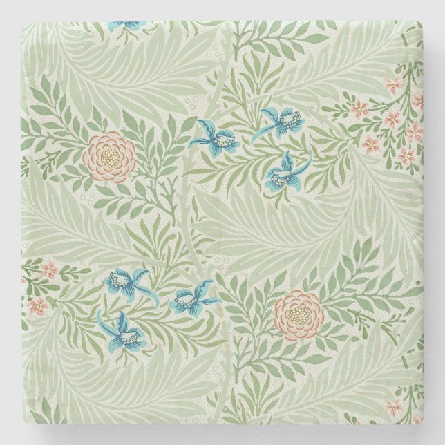 Posavasos De Piedra Delphinium William Morris (Anverso)