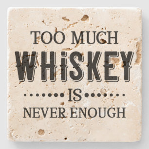 Posavasos De Piedra Demasiado Whisky nunca es suficiente - Pascua de p