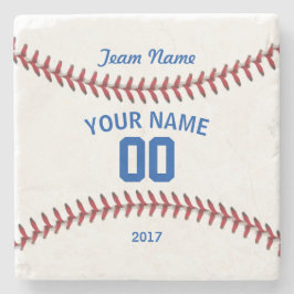 Posavasos De Piedra Deporte del béisbol del equipo
