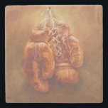 Posavasos De Piedra Deporte ruso | Glove de boxeo<br><div class="desc">Deporte Rústico | Artista del guante: Ethan Harper</div>