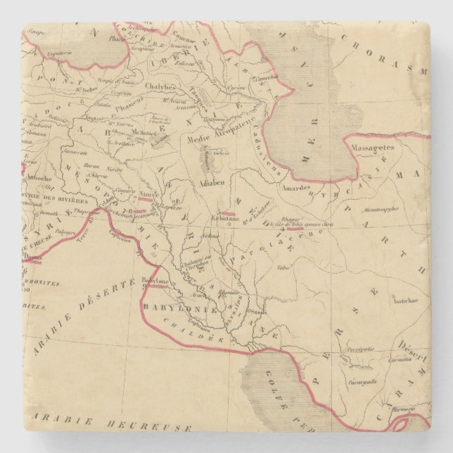 Posavasos De Piedra DES Perses de L'Empire (Anverso)