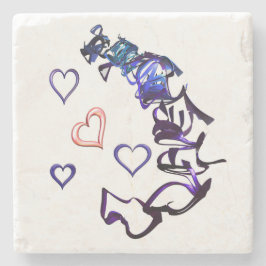 Posavasos De Piedra Desencadenar mi escayola de piedra cardíaca