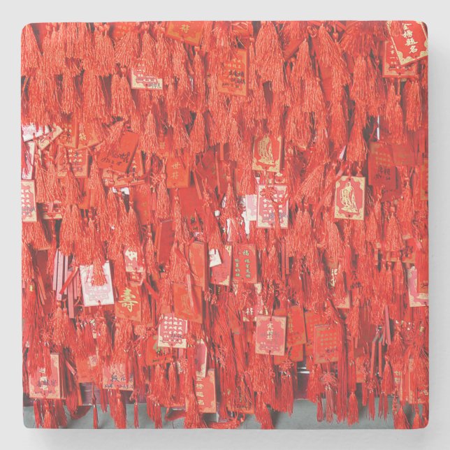 Posavasos De Piedra Deseos rojos (Anverso)