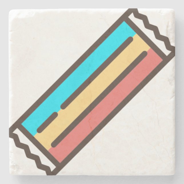 Posavasos De Piedra deslumbrar (Anverso)