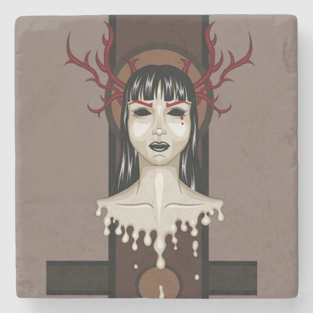 Posavasos De Piedra Dessous de verre en pierre (Anverso)