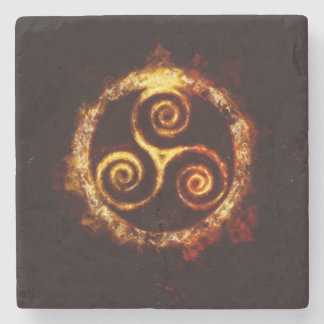 Posavasos De Piedra Dessous-de-verre En Pierre Triskel