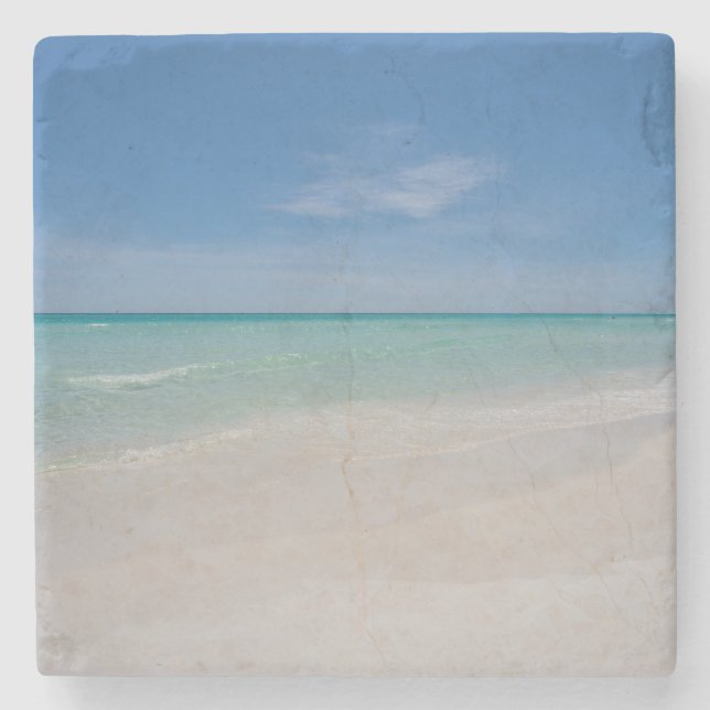 Posavasos De Piedra Destin Florida Beach Stone Coaster (Anverso)