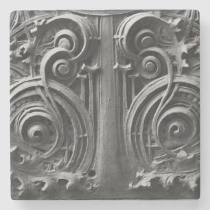 Posavasos De Piedra Detalle del panel espacial Louis Sullivan