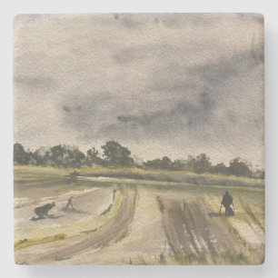 Posavasos De Piedra Detección metalizado En Los Campos 2