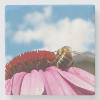 Posavasos De Piedra Detrás de la abeja