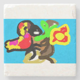 Posavasos De Piedra Día de la jungla de loros