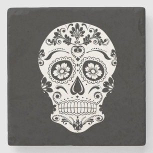 POSAVASOS DE PIEDRA DÍA DE LOS MUERTOS 1