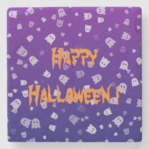 Posavasos De Piedra Día de Muertos Fantasmas