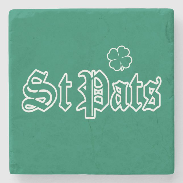 Posavasos De Piedra Día de San Patricio (Anverso)