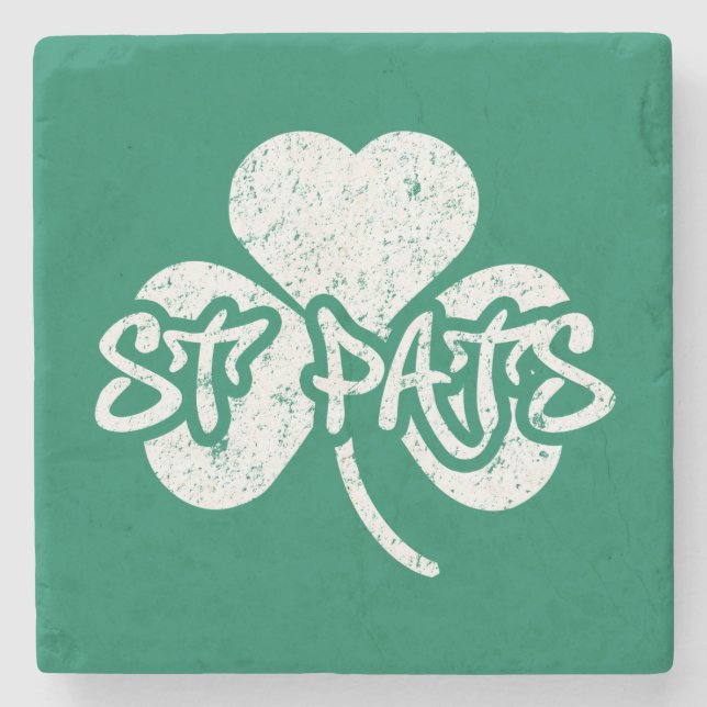 Posavasos De Piedra Día de San Patricio (Anverso)