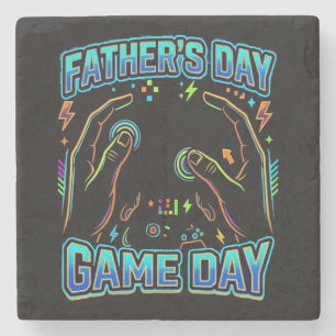 Posavasos De Piedra Día del Padre, Día del Partido
