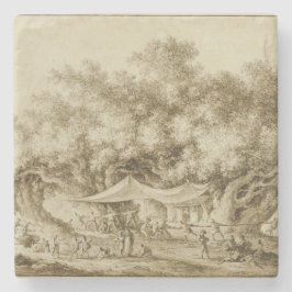 Posavasos De Piedra días coloniales