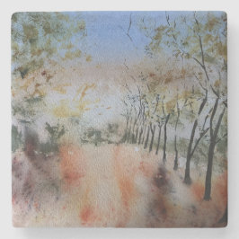 Posavasos De Piedra Días de otoño