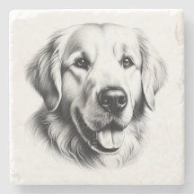 Dibujo de Golden Retriever
