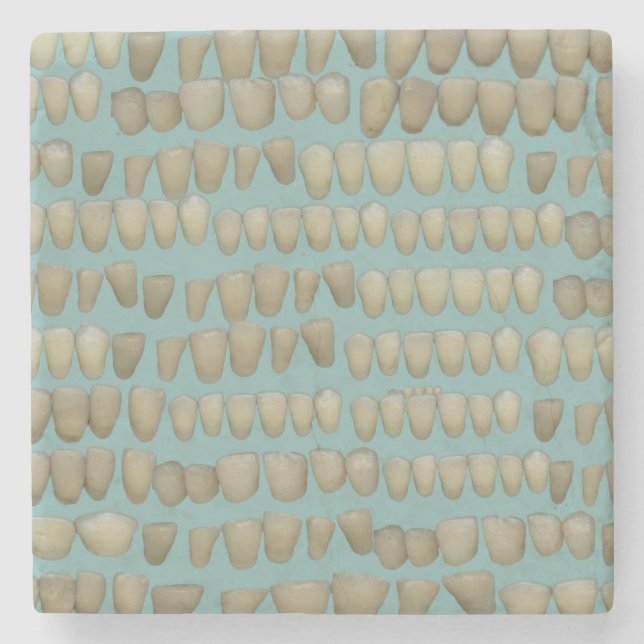 Posavasos De Piedra Dientes dientes podridos Dentista Odontología Orto (Anverso)